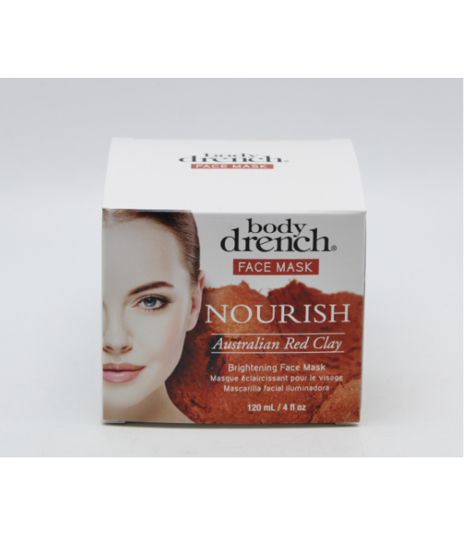 BODY DRENCH RED CLAY FACE MSK 4 OZ