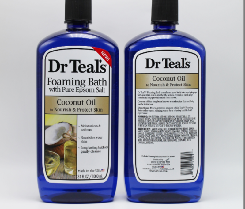 DR. TEALS DR TEALS COCO OIL FOAM BATH 34Z