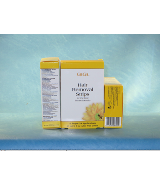 GIGI HAIR REMOV STRIP FACE 12PK