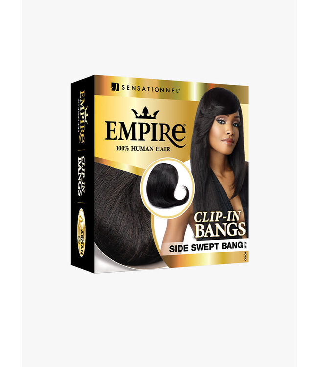 SENSATIONNEL HH SIDE SWEPT BANG EMPIRE #2