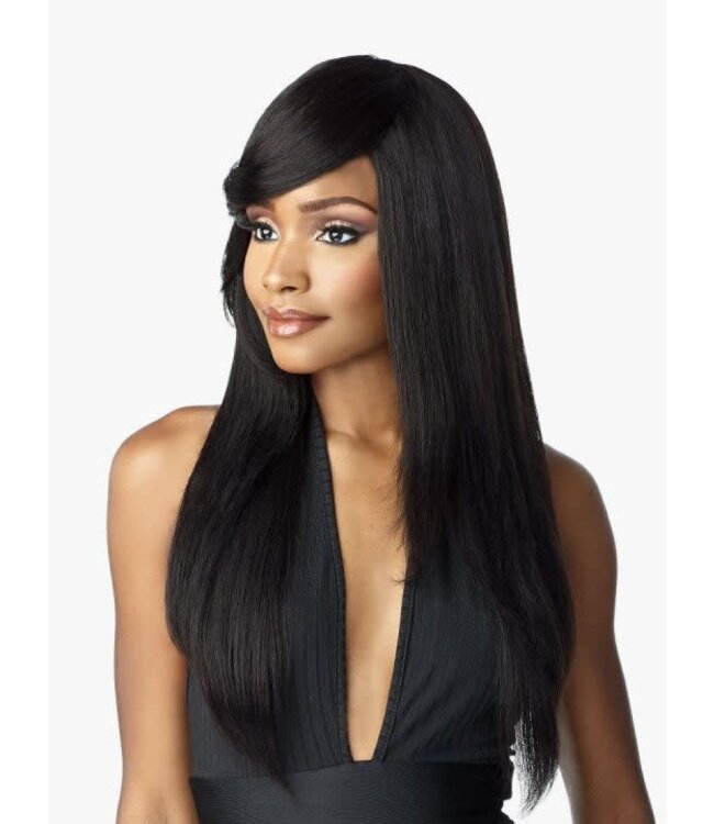 SENSATIONNEL HH SIDE SWEPT BANG EMPIRE #2