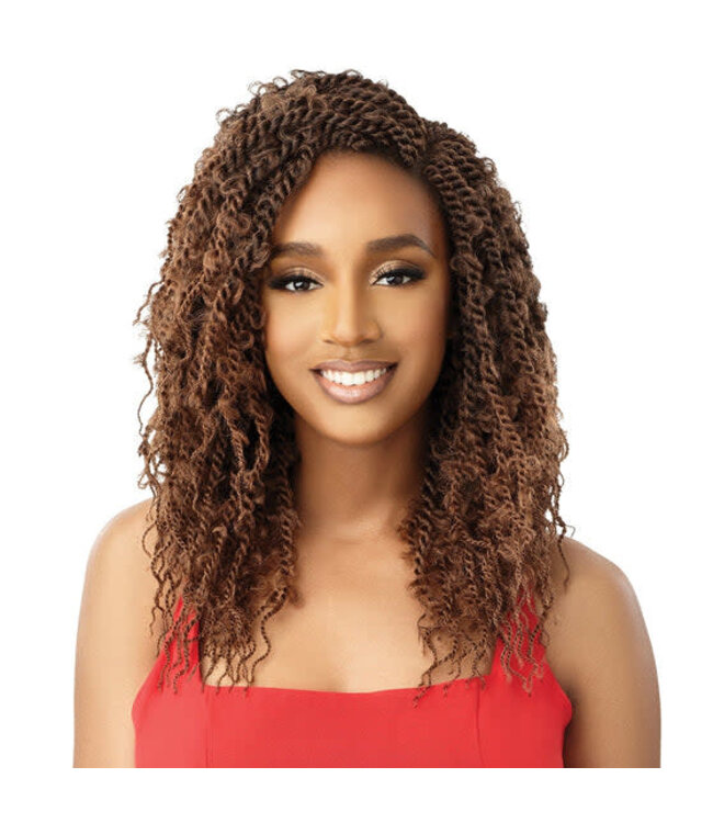 OUTRE' X-PRESSION-TWISTED UP - BUTTERFLY JUNGLE SENEGAL TWIST 12" 2X4 #4