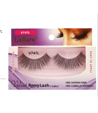 LAFLARE # V747L 100%HH VELVET REMY LASH