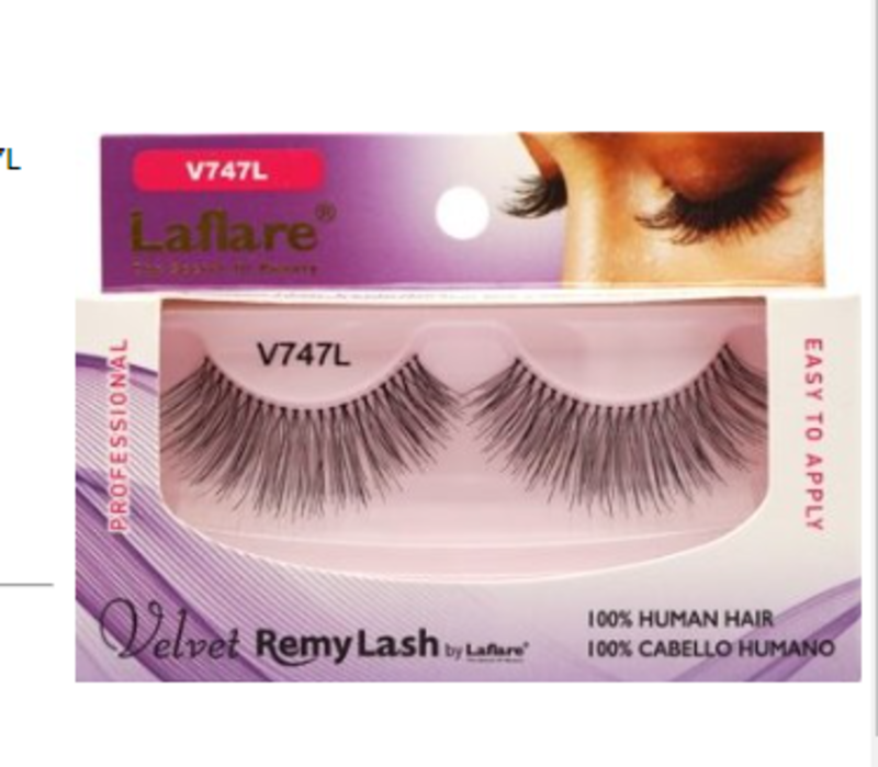 LAFLARE # V747L 100%HH VELVET REMY LASH