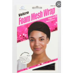 DW FOAM DELUXE VELCRO MESH WRAP BLK