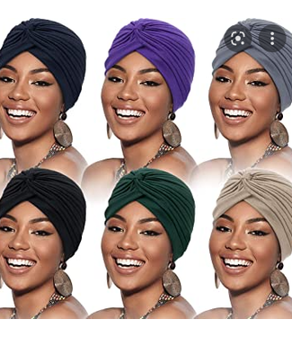BLACK TURBAN #JS380