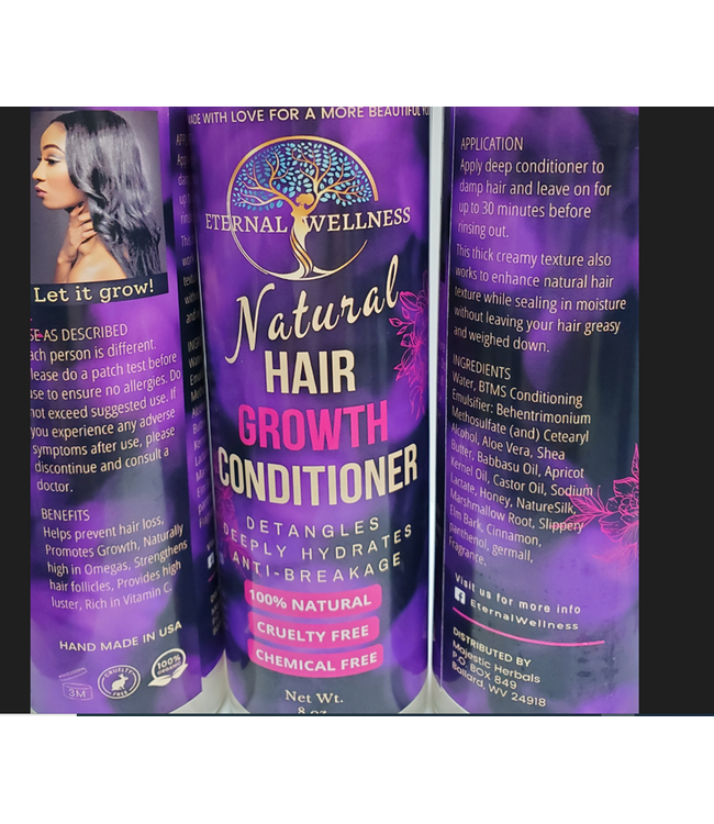 ETERNAL WELLNESS ETERNAL WELLNESS NATURAL HAIR GROWTH CONDITIONER