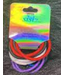 SISI SISI ASSORTED  AND SOLID BLACK COLORS ELASTIC BANDS
