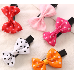 CALYPSO HAIR BOWS CLIP ON ASSRTD