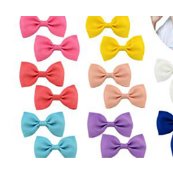 BABY DUCK CLIPS BOWS ASSORTED