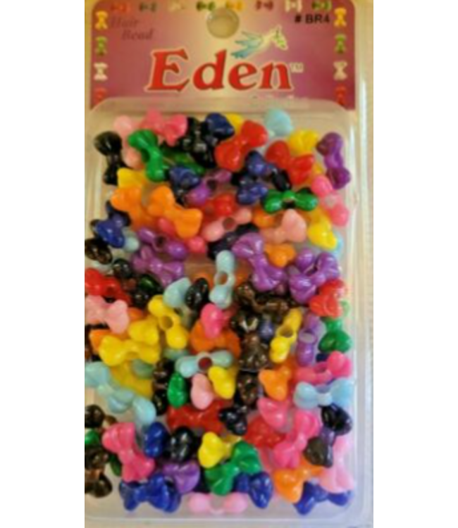 FOUR BOW TIE HAIR BEAD ASSORT