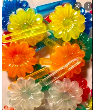 BELLO HAIR BARRETTS FLOWERS #20023