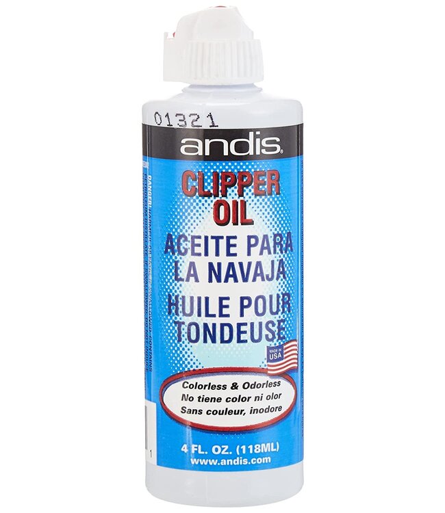 ANDIS CLIPPER OIL 4OZ BOTTLE