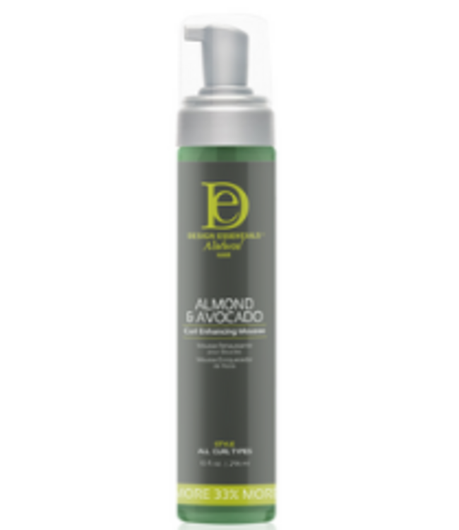DESIGN ESSENTIALS DE NATURAL HAIR ALMOND & AVOCADO CURL MOUSSE