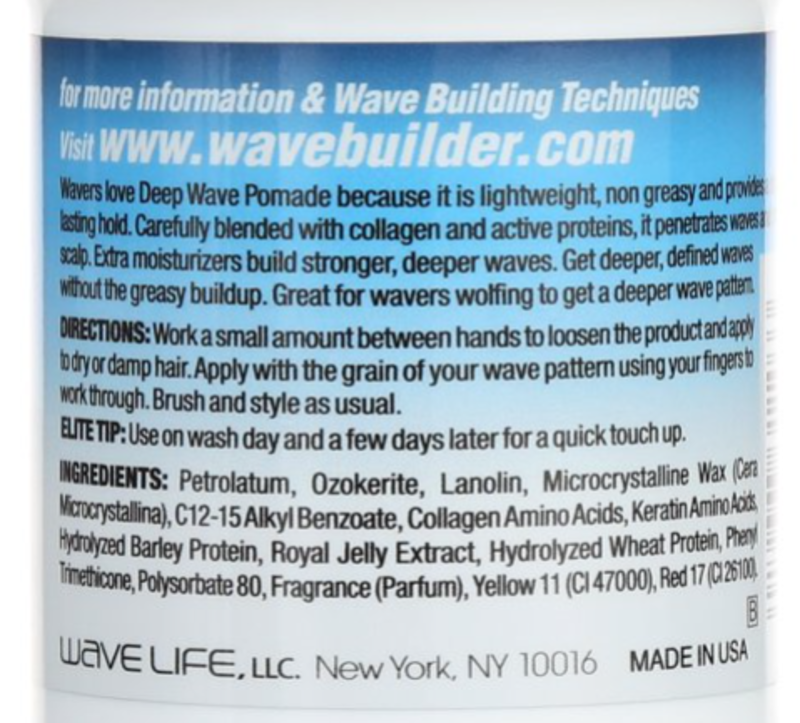 WAVEBUILDER WAVE FORMING POMADE