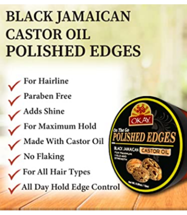 OKAY OKAY ON THE GO POLISHED EDGES CASTOR