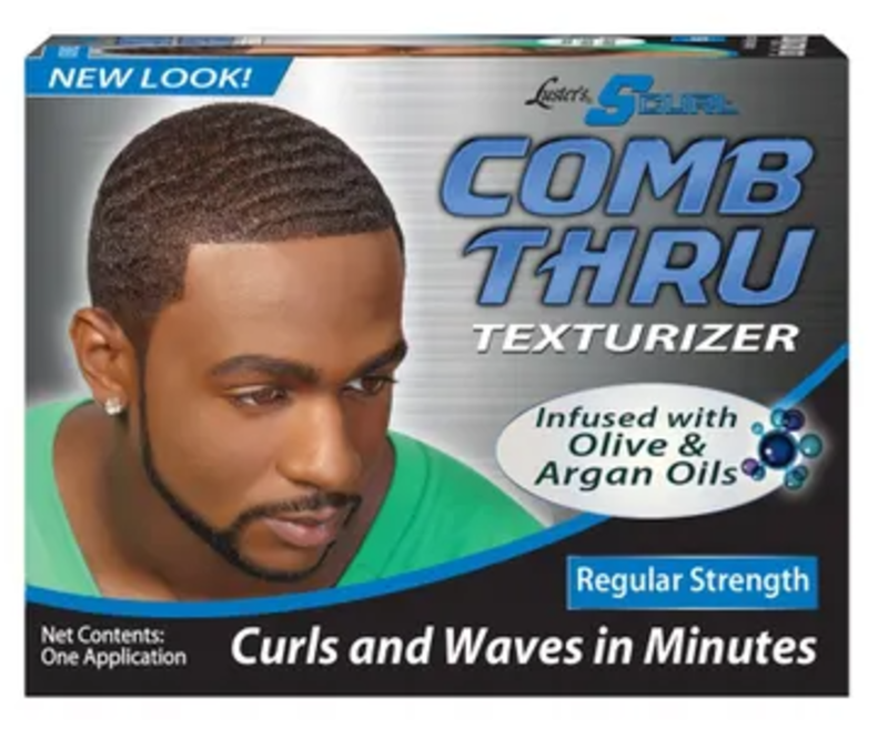 LUSTERS S CURL COMB THRU TEXTURIZER KIT REGULAR