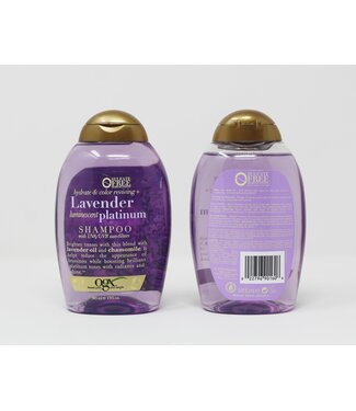 OGX LAVENDER PLATNM SHMP 13 OZ