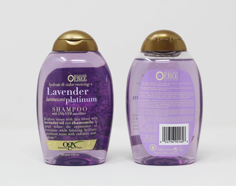 OGX LAVENDER PLATNM SHMP 13 OZ