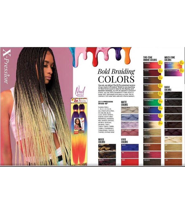 SENSATIONNEL 2X X-PRESSION PRE-STRETCHED BRAID