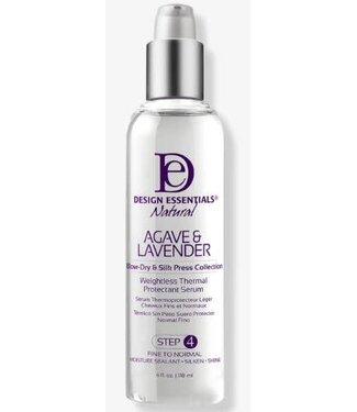 DESIGN ESSENTIALS DESIGN ESSENTIALS AGAVE & LAVENDER BLOW DRY & SILK PRESS COLLECTION STEP 4