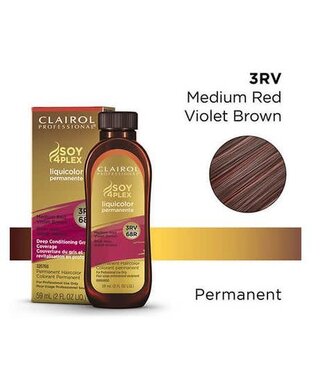CLAIROL CLAIROL SOY 4PLEX 3RV/68 MD VIO BR 2 OZ