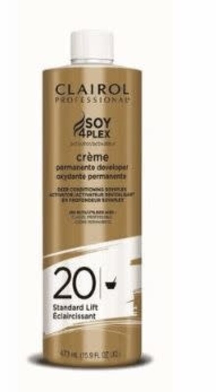 CLAIROL SOY4PLEX CREME PERMEANENTE DEVELOPER 20v