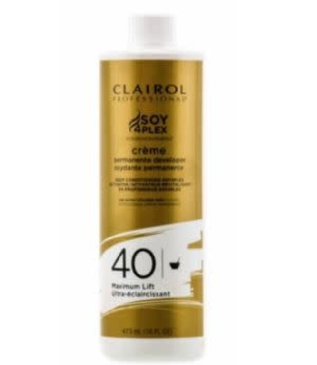 CLAIROL CLAIROL SOY 4PLEX CREME PERMEANENTE DEVELOPER 40V