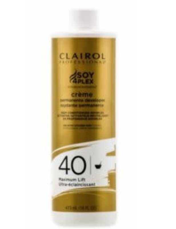 CLAIROL CLAIROL SOY 4PLEX CREME PERMEANENTE DEVELOPER 40V