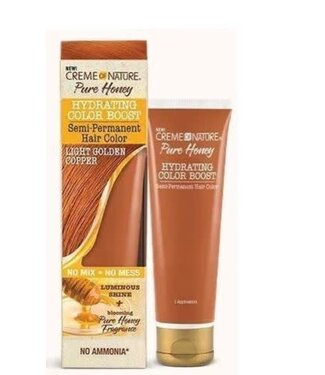 CREME OF NATURE PURE HONEY HYDRATING COLOR BOOSTLIGHT GOLDEN COPPER