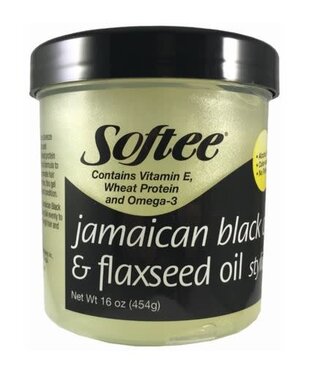 SOFTEE JAMACIAN BLACK & FLAXSEED OIL