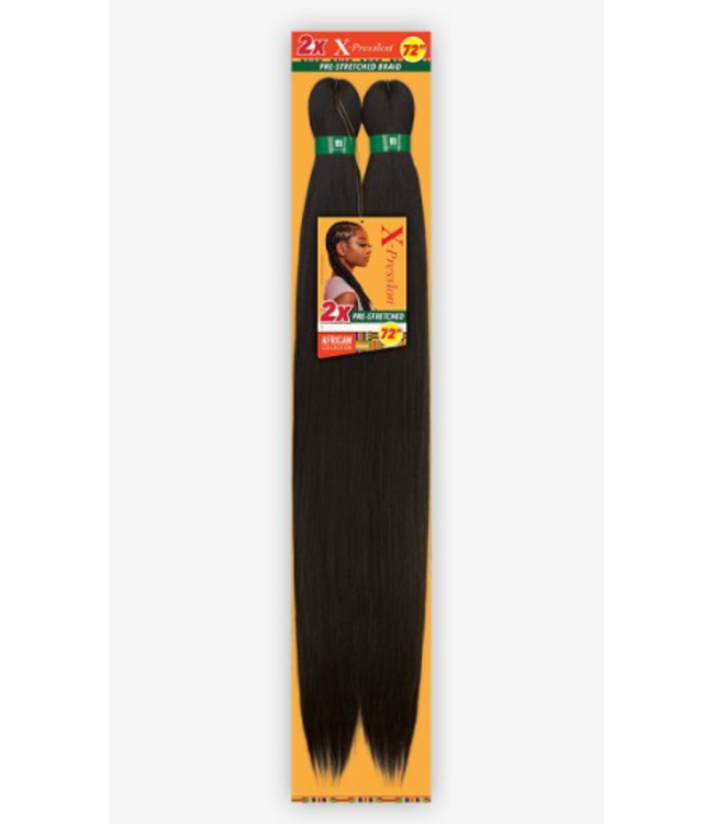 SENSATIONNEL 2X X-PRESSION PRE-STRETCHED BRAID 72" 4
