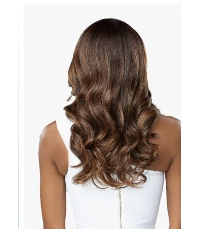SENSATIONNEL BUTTA LACE WIG BODY WAVE 20" BALAYAGECHOCOLATE