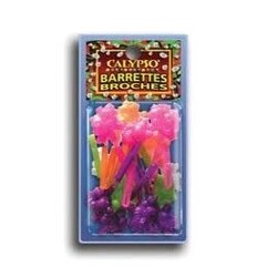 CALYPSO BARRETTES BEARS ASSRTD COLORS