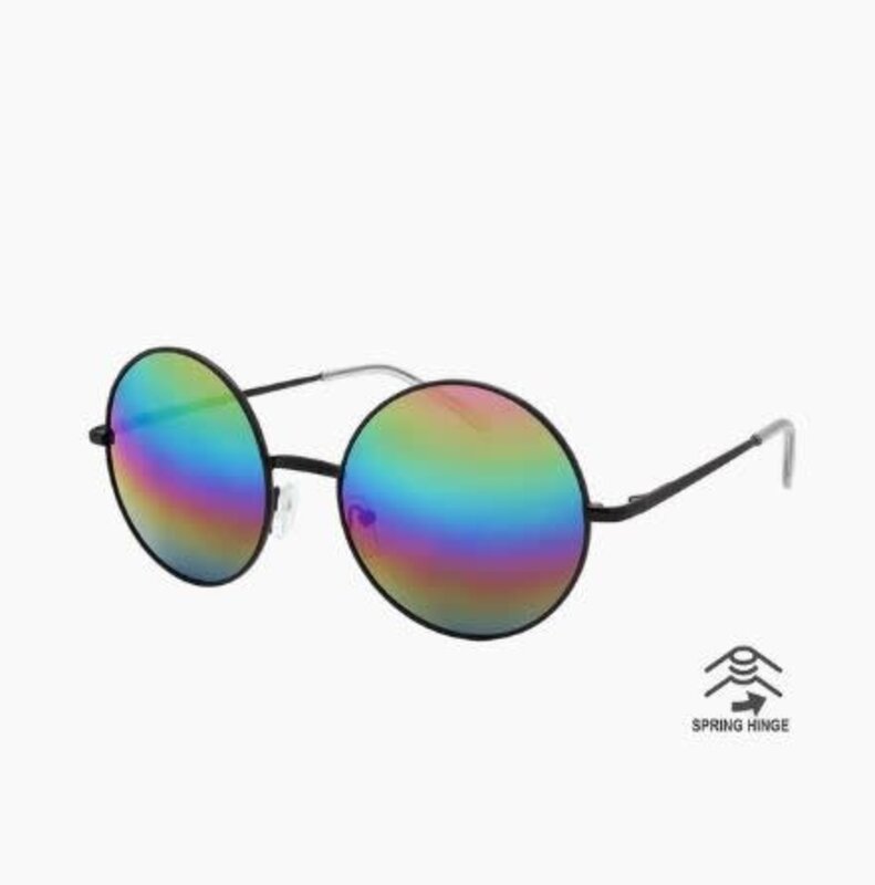 SAREBYS BEAUTY SUPPLY JOHN LENNON STYLE SUNGLASSES MIRROR