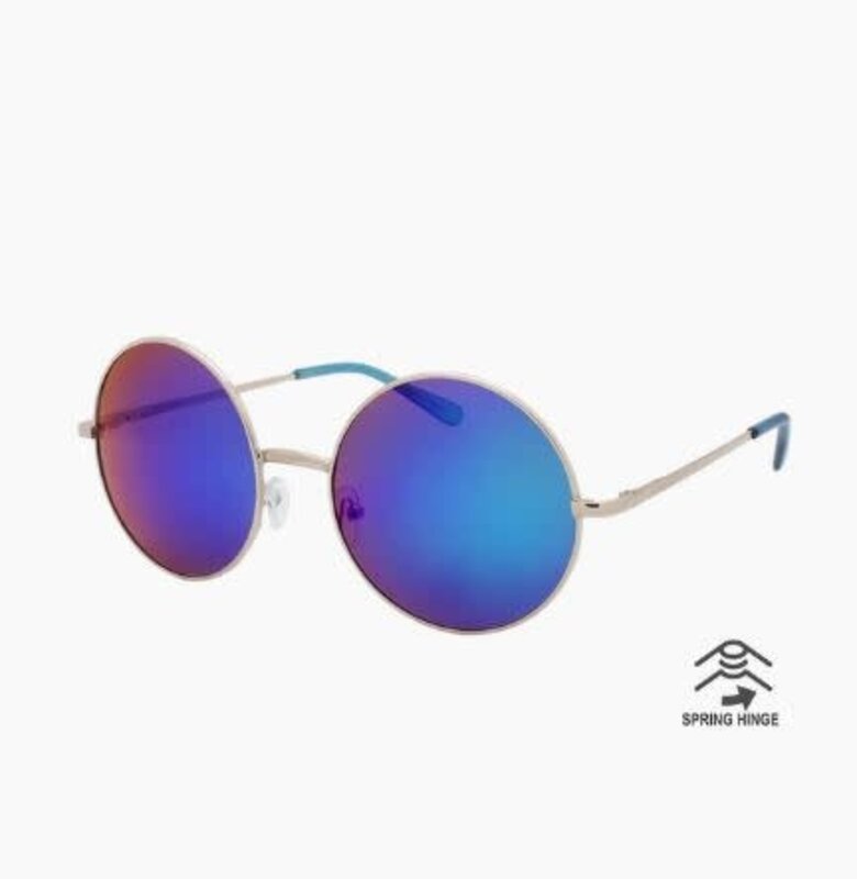 SAREBYS BEAUTY SUPPLY JOHN LENNON STYLE SUNGLASSES MIRROR
