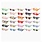 SAREBYS BEAUTY SUPPLY COACHELLA STYLE SUNGLASSES ASSRTD COLORS AND SHAPES