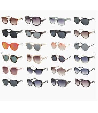 SAREBYS BEAUTY SUPPLY WOMENS FASHION SUNGLASSES ASSRTD COLORS AND SHAPES
