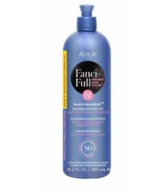 ROUX FANCI FULL INSTANT HAIR COLOR BLACK RADIANCE  #12