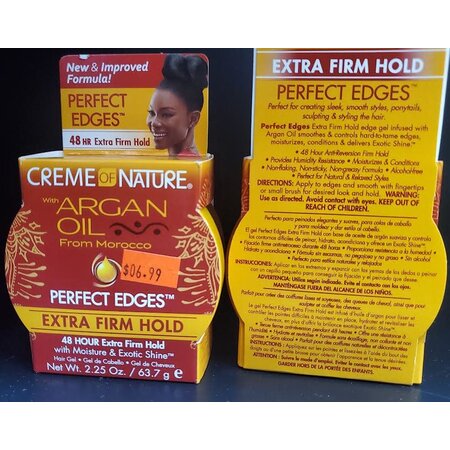 CREME OF NATURE ARGAN OIL PERFECT EDGES EXTRA FIRM