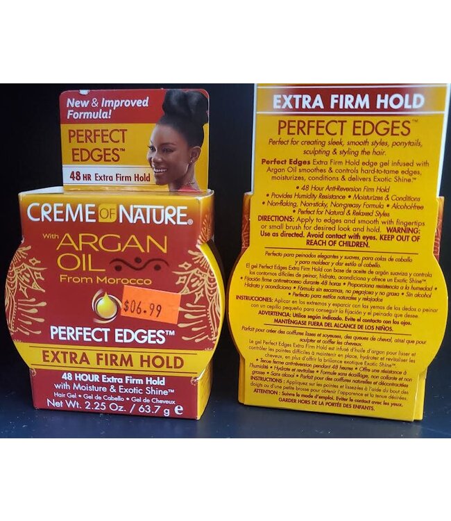 CREME OF NATURE ARGAN OIL PERFECT EDGES EXTRA FIRM