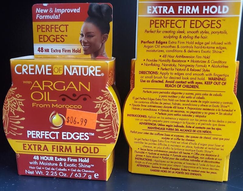 CREME OF NATURE ARGAN OIL PERFECT EDGES EXTRA FIRM