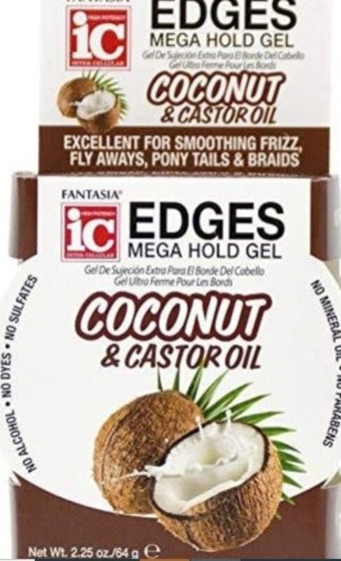 FANTASIA IC  COCONUT OIL EDGES 2.25 OZ MEGA HOLD