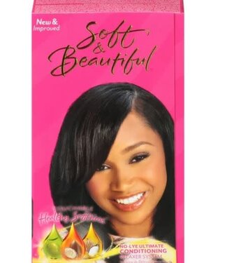 SOFT & BEAUTIFUL RELAXER KIT SUPER