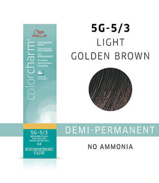 COLOR CHARM WELLA COLOR CHARM DEMI LIGHT GOLDEN BROWN 5G-5/3