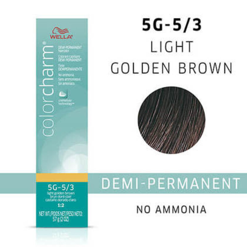 COLOR CHARM WELLA COLOR CHARM DEMI LIGHT GOLDEN BROWN 5G-5/3