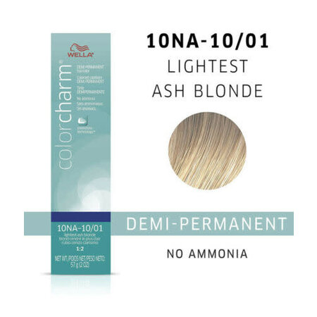 COLOR CHARM WELLA COLOR CHARM DEMI LIGHTEST ASH BLONDE 10NA-10/01