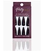 PRETTY PRO PRETTY PRO 24 PRESS ON NAILS LONG CHOCOHOLIC STILETTO