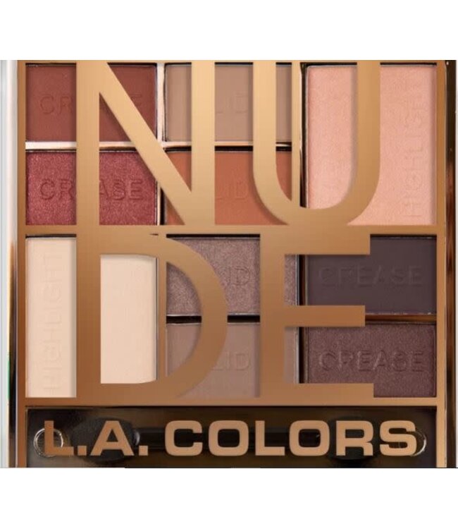 LA COLORS COLOR BLOCK EYESHADOW PALETTE