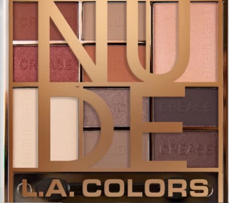 LA COLORS COLOR BLOCK EYESHADOW PALETTE